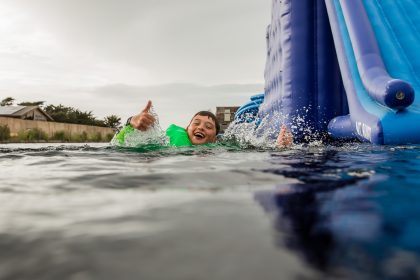 Isle of Wight Aqua Park thumb up