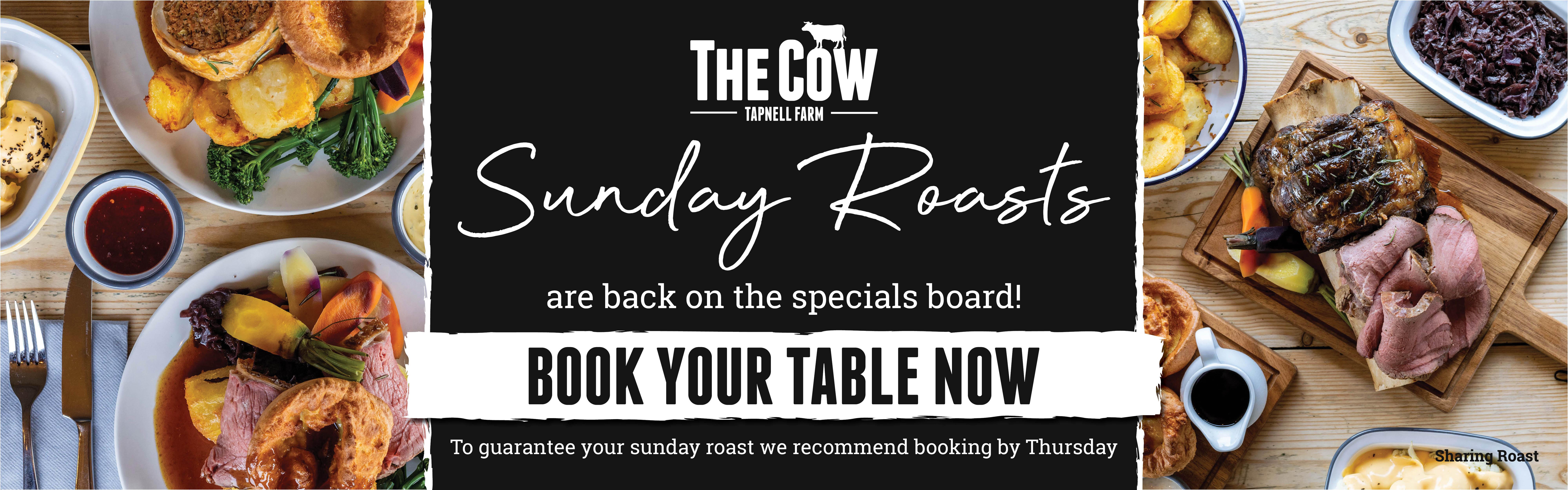 Cow Sunday Roasts Web Banner v2
