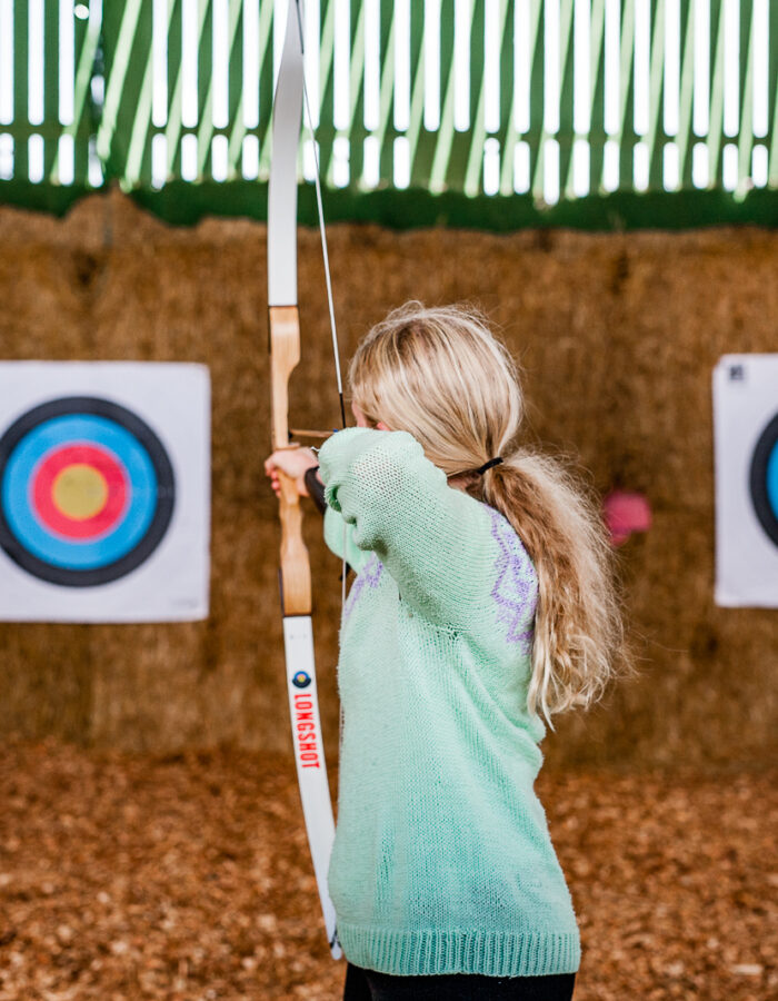 Tapnell Farm Archery take aim