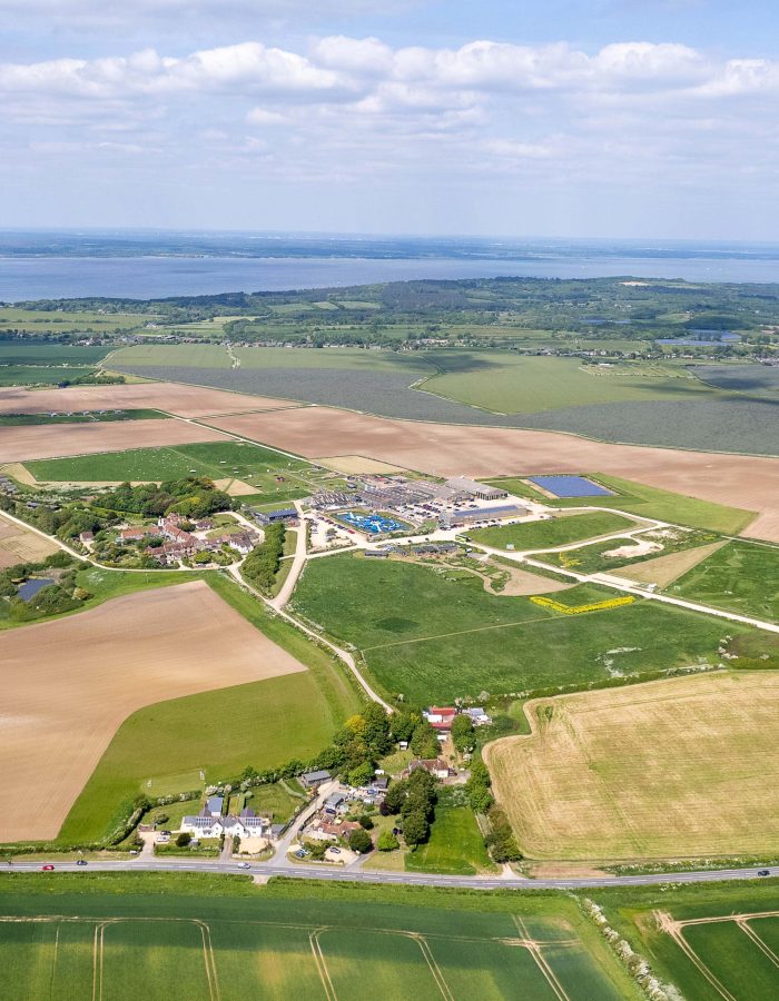 Tapnell Farm aerial view PH