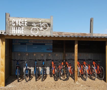 Tapnell Farm cycle hire crop