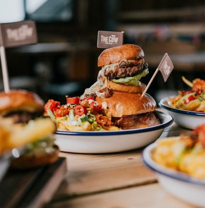 The Cow Restaurant Burger web