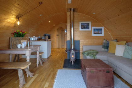 Toms Eco Lodge Modulog interior