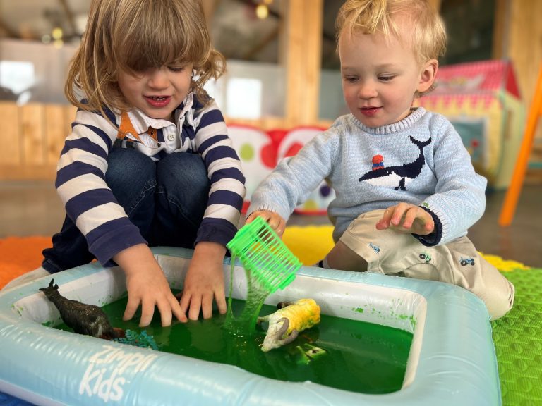 Tapnell Farm Park Toddler Messy Play