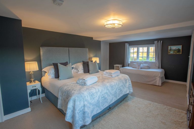 Tapnell Manor Blue Room Bedroom