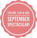 Explore Play Save Pink White