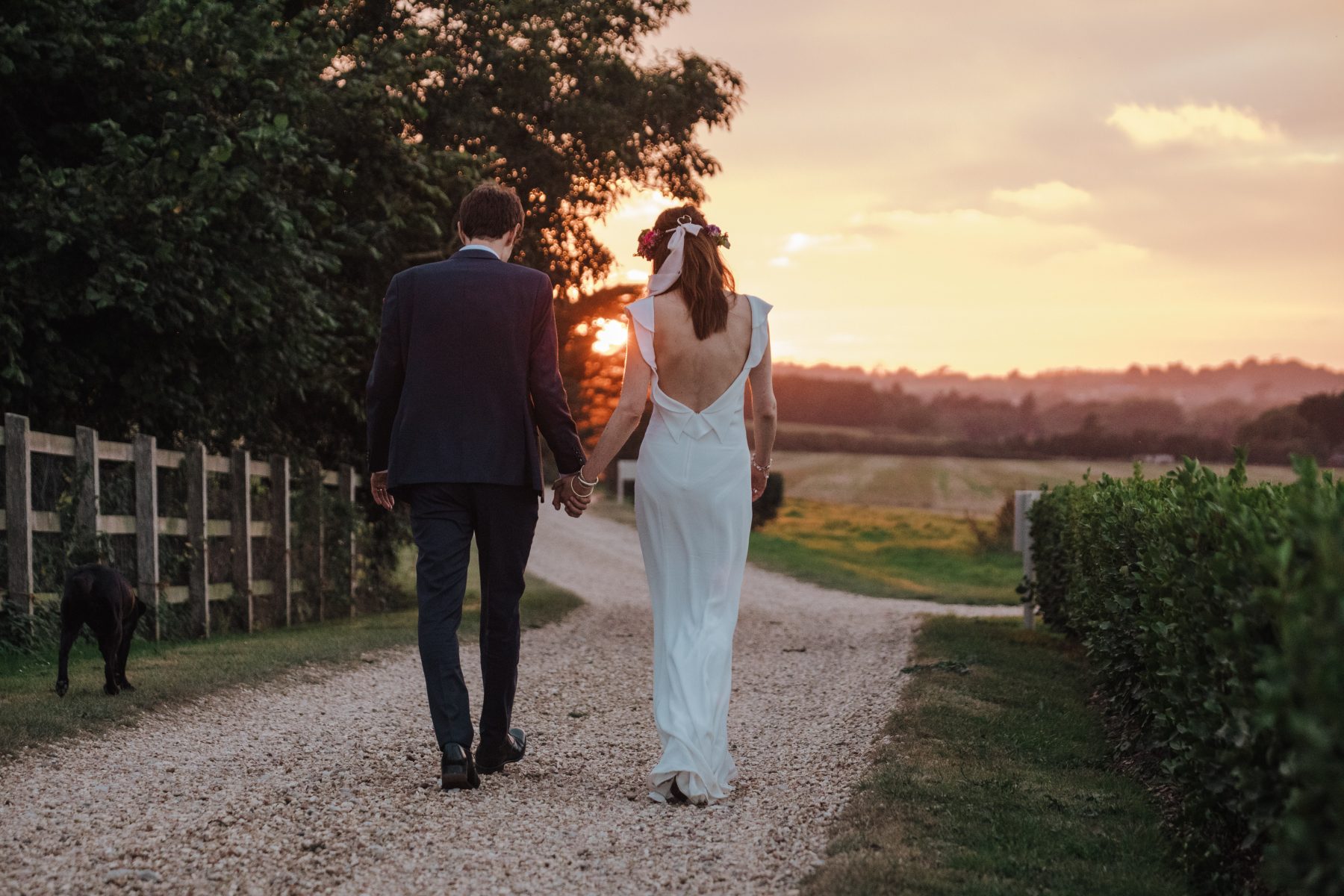East Afton Farmhouse Wedding Venue Isle of Wight Couples Shots AI 18