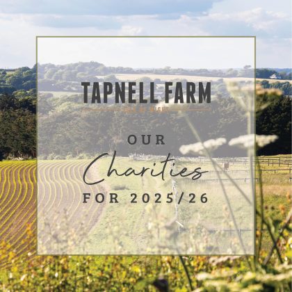 TAPNELL FARM Charities for 2025