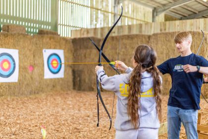 Tapnell Farm Archery school tuition
