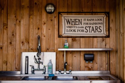 Tapnell Farm Camp Tapnell outdoor kitchen sink 1