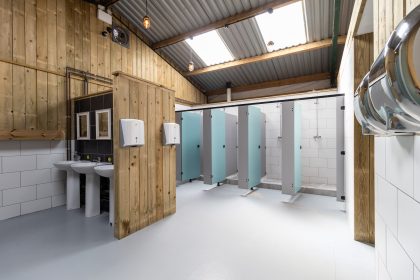 Tapnell Farm IOW No Fuss Glamping shower block