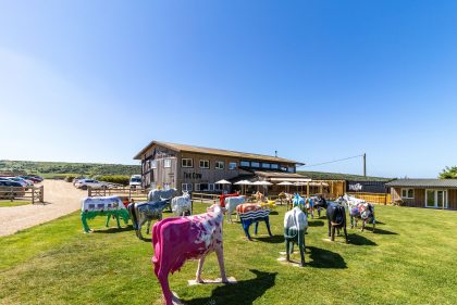 The Cow Tapnell Farm Outside Dining The Herd